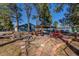 A well-maintained gazebo with picnic tables and seating in the common area at 7205 S Gaylord St # F15, Littleton, CO 80122