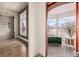 View from hallway to porch with exposed brick at 1944 W 33Rd Ave, Denver, CO 80211