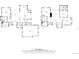 Floor plans with detailed dimensions showcase total sqft, room measurements and floor layout at 11790 Huckleberry Drive Dr, Franktown, CO 80116