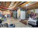 Unfinished basement offering ample storage space and potential for customization at 11313 Haswell Dr, Parker, CO 80134