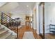 View down hallway showcasing dining area and office at 2800 S Dexter Way, Denver, CO 80222