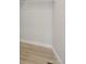 Empty closet with light walls and wood flooring at 1835 S Lincoln St, Denver, CO 80210