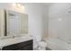 Bathroom with tile flooring and shower-tub combo at 301 Inverness S Way # 202, Englewood, CO 80112