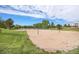 Community sand volleyball court with nets, perfect for outdoor recreation and activities at 301 Inverness S Way # 202, Englewood, CO 80112