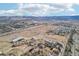 An aerial view of the home's location, showcasing the neighborhood and nearby highways for easy commuting at 767 Ellis St, Golden, CO 80401