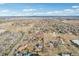An aerial view of the home's location, showcasing the neighborhood with highway for easy commuting to the city at 767 Ellis St, Golden, CO 80401