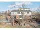 Spacious backyard with patio, deck and brick details, perfect for outdoor entertaining and relaxing at 767 Ellis St, Golden, CO 80401