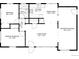 Detailed floor plan showcasing layout of rooms including bedrooms, living room, and kitchen at 5142 S Pennsylvania St, Littleton, CO 80121