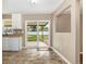 Cozy kitchen with a sliding glass door to the backyard at 5142 S Pennsylvania St, Littleton, CO 80121