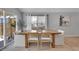 Dining area with natural light and view of the backyard at 3838 Brush Rd, Castle Rock, CO 80108