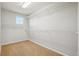 Walk-in closet with built-in shelving offers ample storage for all your wardrobe needs at 13075 Tamarac St, Thornton, CO 80602