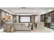 Finished basement featuring a wet bar, home theater, and a comfortable seating area at 852 Pontiac St, Denver, CO 80220
