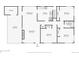 First floor plan featuring bedrooms, kitchen, living room, dining room, and carport with storage at 6155 Carr St, Arvada, CO 80004
