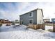 Fenced backyard, great for pets and  at 47387 Lilac Ave, Bennett, CO 80102