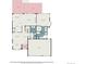 Main level floor plan of the home showcasing kitchen, living room, and primary bedroom at 1010 Home Farm Cir, Denver, CO 80234