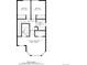 A floorplan illustrating the layout of the bedrooms and bathrooms within the house at 1918 Depew St, Lakewood, CO 80214