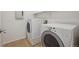 Laundry room with washer and dryer at 11391 Navajo Cir # B, Westminster, CO 80234