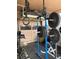 Stay fit in the home gym with a weight rack and various exercise equipment at 8757 W 75Th Way, Arvada, CO 80005