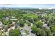 An aerial view of the home's proximity to the Denver Tech Center, Cherry Creek High School and Belleview Elementary School at 5081 S Emporia St, Greenwood Village, CO 80111