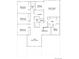 Floor plan featuring four bedrooms, three bathrooms, a loft, and the Owner's suite with a walk-in closet at 14533 Hudson Way, Thornton, CO 80602