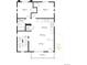 Main level floor plan featuring an open kitchen, dining, and living area plus balcony and bed rooms at 13563 E 103Rd Pl, Commerce City, CO 80022