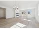 A view of the living room and fireplace at 4066 N Irvington St, Aurora, CO 80019