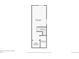 Basement floor plan showcasing a media room, bathroom, and unfinished closet space at 9264 Fox Fire Ln, Highlands Ranch, CO 80129