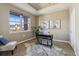 Home office featuring natural light and neutral decor at 5876 Alton St, Denver, CO 80238