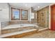 Spa-like bathroom with large shower and soaking tub at 9535 S Shadow Hill Cir, Lone Tree, CO 80124