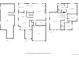 Detailed floor plan showing layout of different rooms and levels of the house, including bedrooms and living areas at 9640 S Johnson St, Littleton, CO 80127