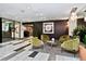 Modern lobby area with stylish seating, designer lighting, and elegant decor for a welcoming first impression at 460 S Marion Pkwy # 453, Denver, CO 80209