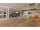 Underground parking garage featuring concrete walls, columns, and clearly marked parking spots at 3223 Iron Forge Pl # 108, Boulder, CO 80301