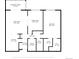 Detailed floor plan showcasing layout with living room, kitchen, dining room, screened porch, and bedroom at 9655 E Center Ave # 9D, Denver, CO 80247