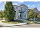 Stylish home with a modern design, landscaped yard, and inviting entrance on a corner lot at 6777 Mariposa St, Denver, CO 80221