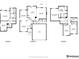 Detailed floor plan of the property showcasing the layout and dimensions of each room at 9821 Bucknell Ct, Highlands Ranch, CO 80129