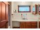Bathroom features a shower/tub combination, a sink, a vanity, and a medicine cabinet at 5812 Irish Pat Murphy Dr, Parker, CO 80134