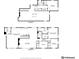 Detailed floor plan of a two-story home, showcasing the layout of rooms and dimensions at 27436 Kennedy Gulch Rd, Conifer, CO 80433
