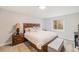 Cozy bedroom features a plush bed and bench at 401 N Columbine St, Golden, CO 80403