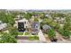 Aerial view showcasing the property's location among trees and other residences at 3908 Mariposa St, Denver, CO 80211