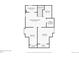 Basement floorplan featuring 2 bedrooms, a bathroom, a laundry room, utility room, and closets at 3908 Mariposa St, Denver, CO 80211