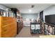 Functional basement space easily converts to a bedroom or Gathering room with additional storage at 4110 Yates St, Denver, CO 80212