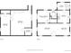 A detailed floor plan of the home, showcasing the layout of rooms including the basement, kitchen, bedrooms, and living areas at 4110 Yates St, Denver, CO 80212