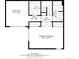 Upstairs floor plan detailing bedrooms, bathrooms, and walk-in closets for the residence at 9695 E Kansas Cir # 44, Denver, CO 80247