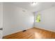Comfortable bedroom with hardwood floors, natural light, and a serene ambiance at 951 S Osage St, Denver, CO 80223