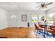 Bright living room with hardwood floors, modern furniture, and lots of natural light at 951 S Osage St, Denver, CO 80223