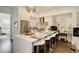 Modern, eat-in kitchen with stainless steel appliances and sleek countertops at 3030 Wilson Ct # 5, Denver, CO 80205