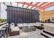 Inviting rooftop deck with comfortable seating, fire feature, and hot tub for relaxation at 3030 Wilson Ct # 5, Denver, CO 80205