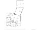 Detailed floor plan of the main level, showing room layout and dimensions at 5471 S Sherman St, Littleton, CO 80121