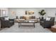 Cozy living room with neutral tones, plush seating, and warm lighting, perfect for relaxation and gatherings at 5471 S Sherman St, Littleton, CO 80121