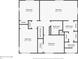 Layout of the floor 2, including the bedrooms, bathrooms, and closets at 8397 Chase Dr, Arvada, CO 80003